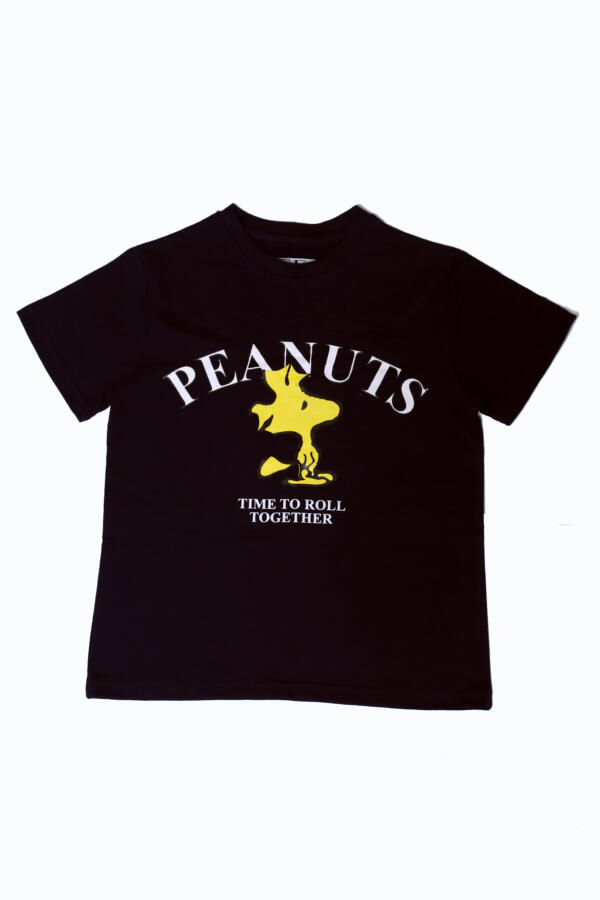 Boys Peanuts Printed T-shirt