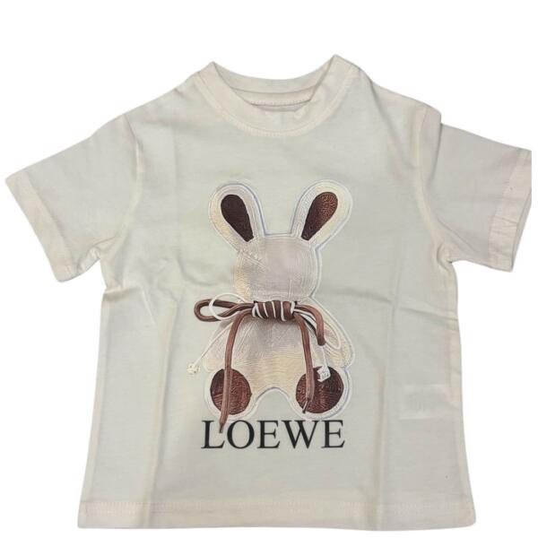 White Teddy Bear T-Shirt for Girls