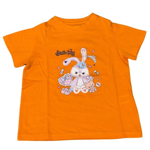 Orange Teddy bear T- Shirt For girls